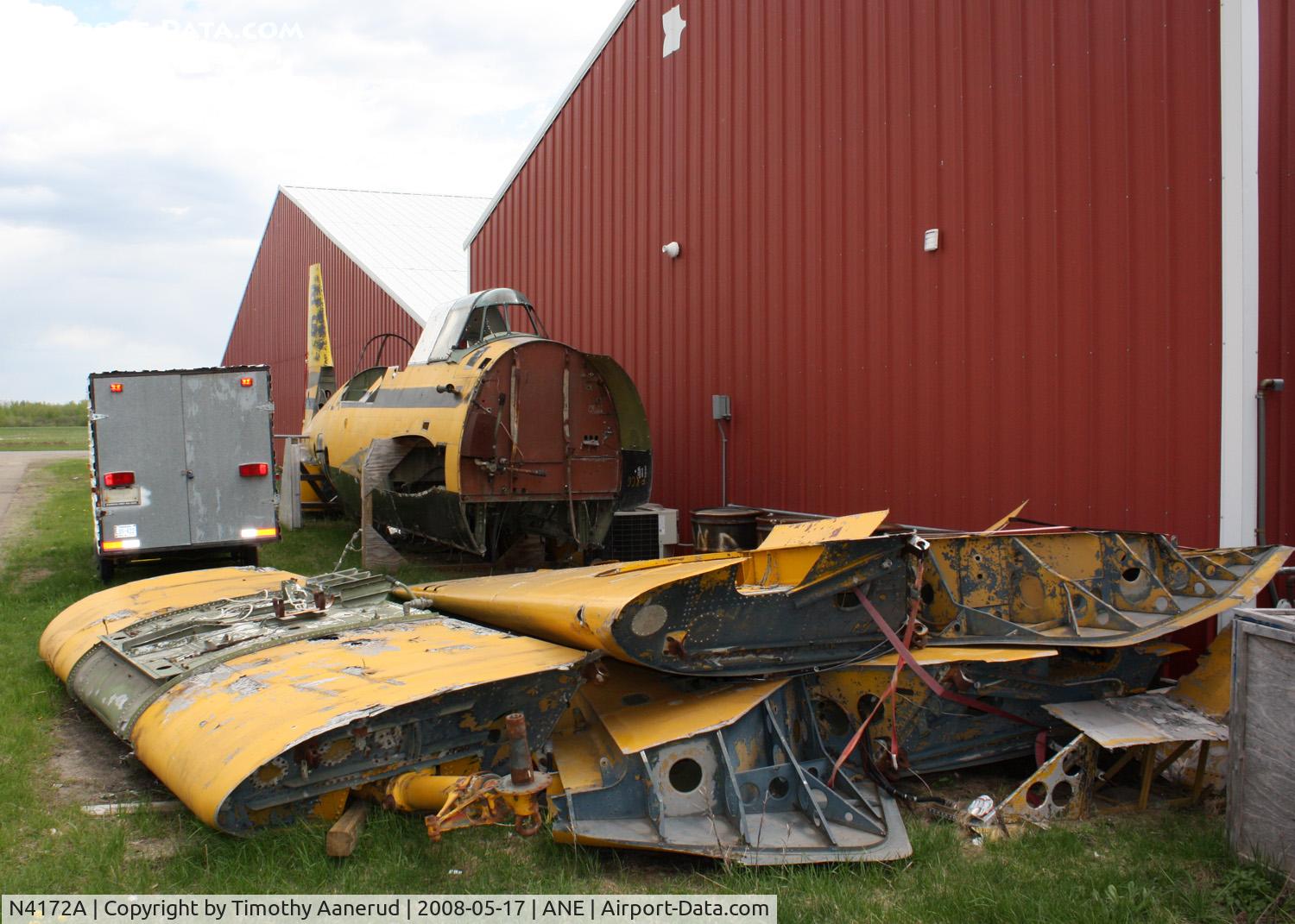 N4172A, Grumman TBM-3 Avenger C/N 6810, Hoping to be restored to flying status.