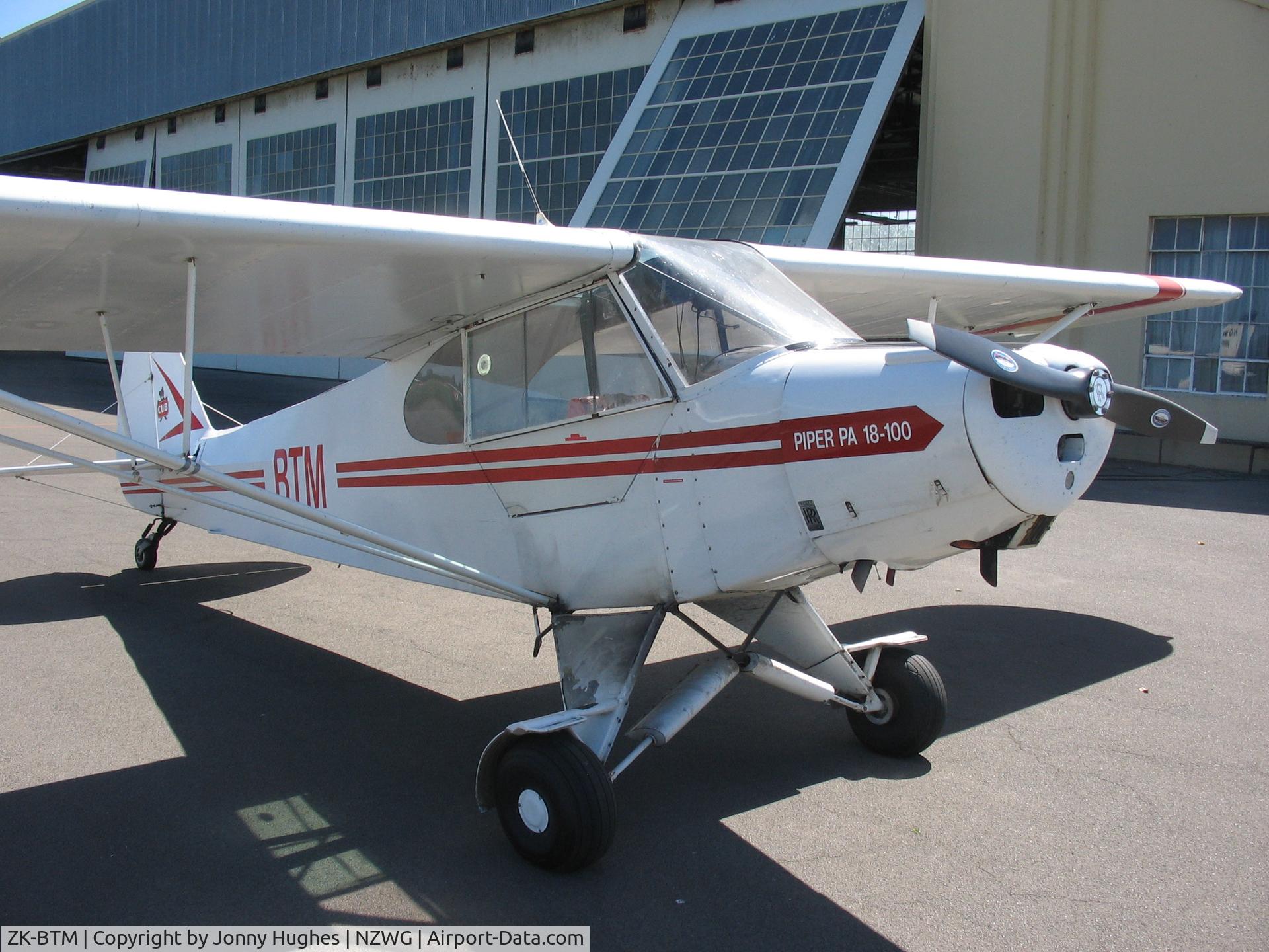ZK-BTM, Piper PA-18 C/N 18-5972, BTM at Wigram Aerodrome