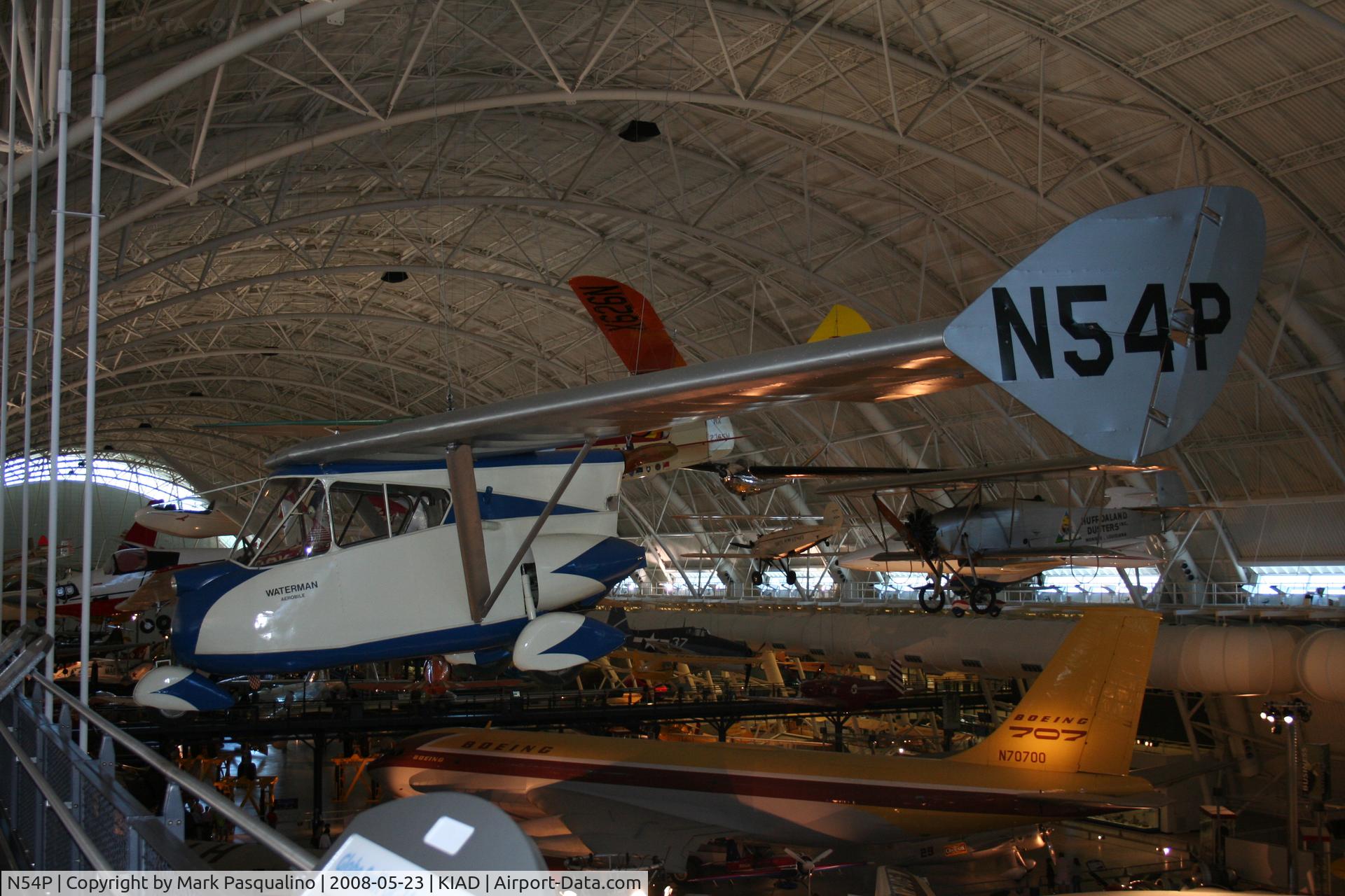 N54P, 1957 Waterman Aerobile C/N 57140, Waterman Aerobile
