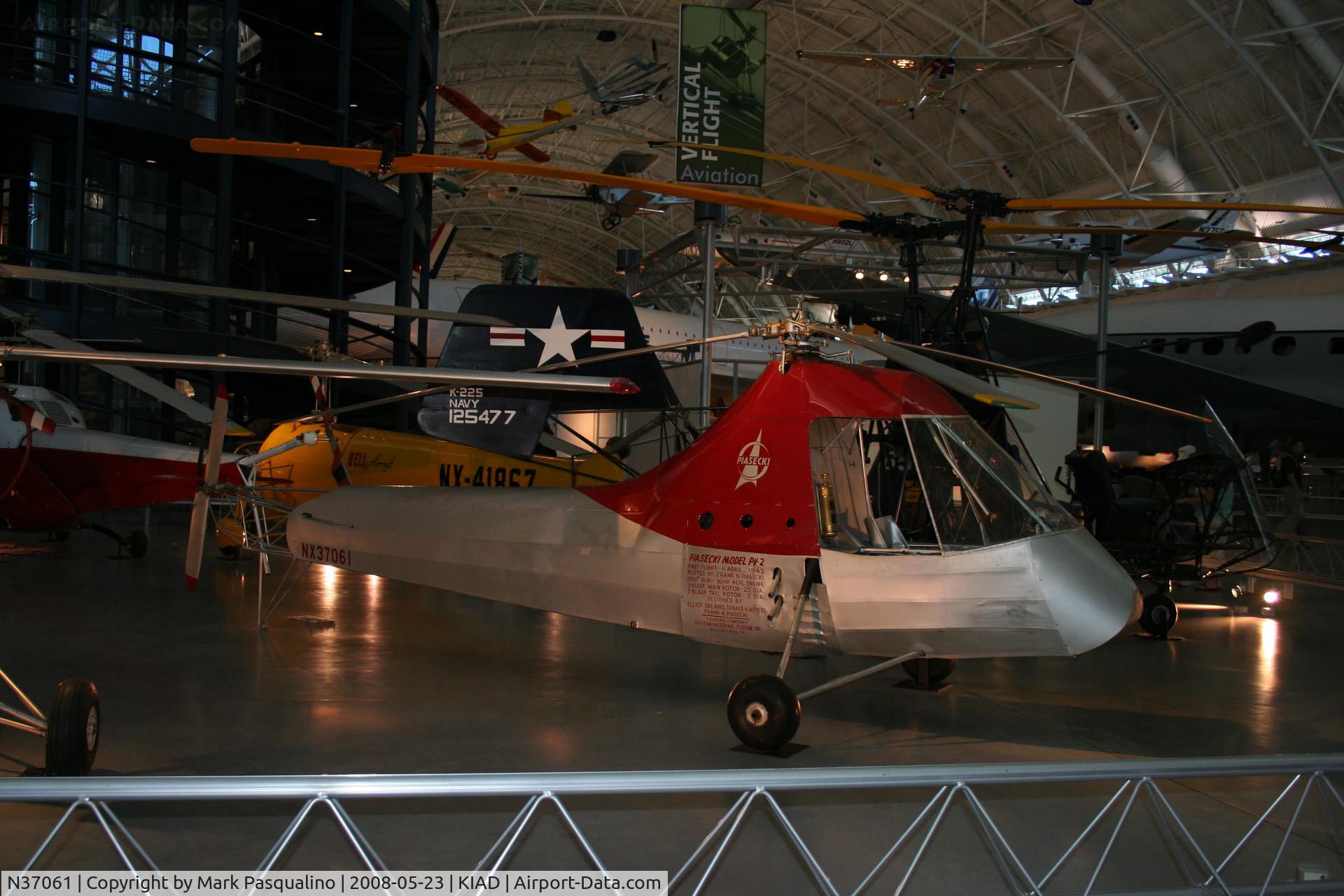 N37061, P-V Engineering Forum PV-2 C/N MA033, Piasecki PV-2