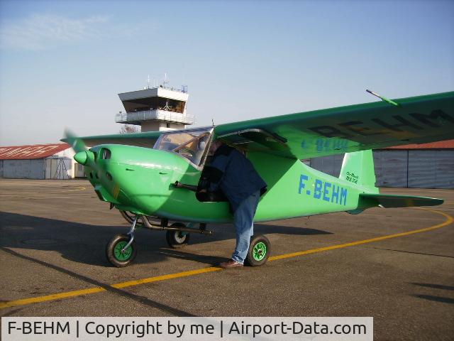 F-BEHM, 1949 Macchi MB.308 C/N 5826, taken at Colmar airport in Eastern France