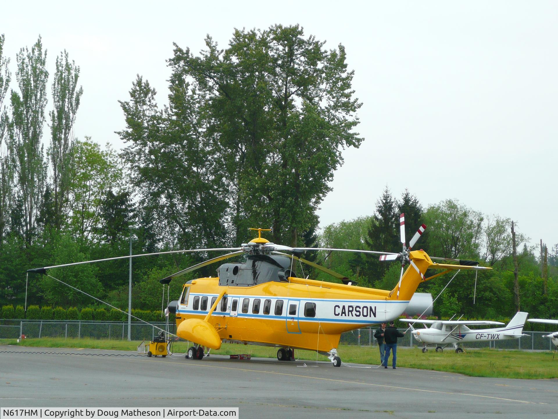 N617HM, 1976 Sikorsky S-61N C/N 61754, At Langley B.C.