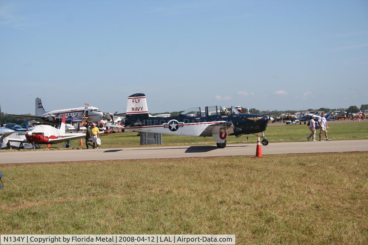 N134Y, 1956 Beech T-34B Mentor C/N 140908, T-34 Mentor