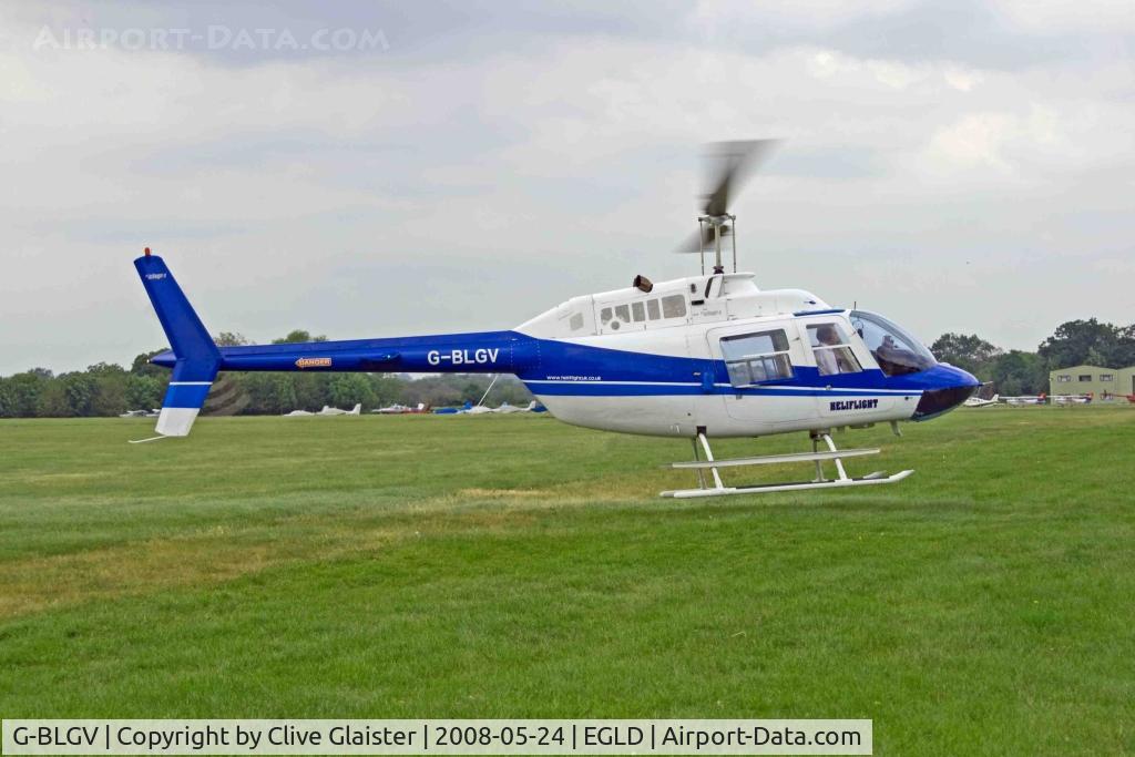 G-BLGV, 1973 Bell 206B JetRanger II C/N 982, Registered Owner:  HELIFLIGHT (UK) LTD - Ex: CF-DYL > C-FDYL > 5B-JSB