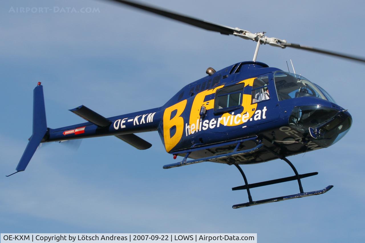 OE-KXM, Bell 206B JetRanger C/N 2997, used by BFS