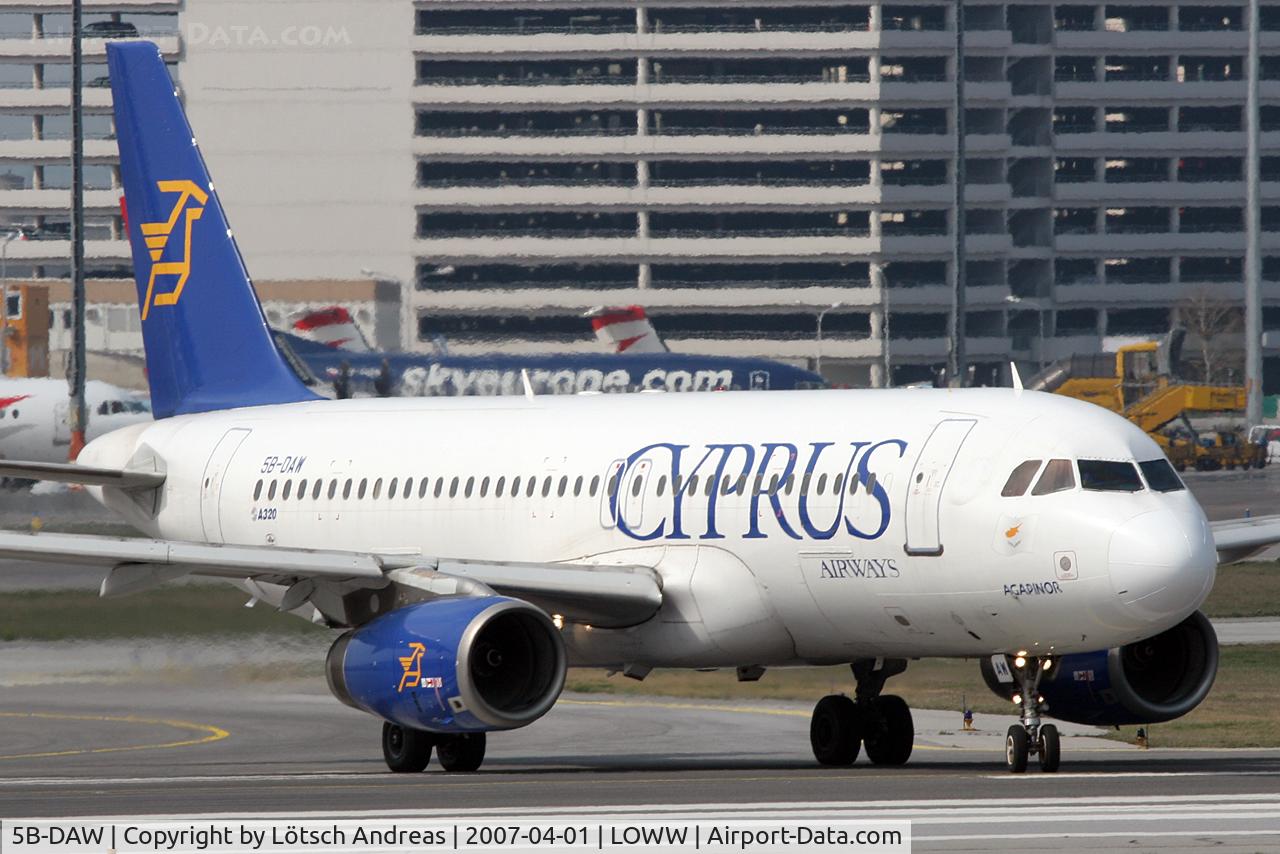 5B-DAW, 1989 Airbus A320-231 C/N 038, Cyprus