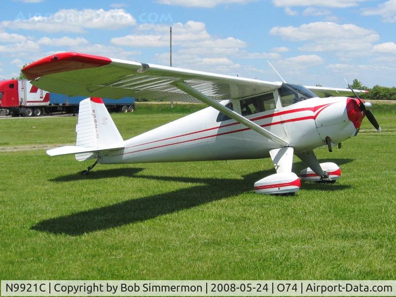 N9921C, 1959 Silvaire 8F C/N S-25, At Mount Victory, Ohio.