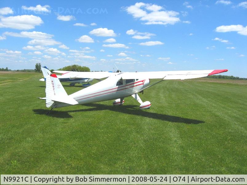 N9921C, 1959 Silvaire 8F C/N S-25, At Mount Victory, Ohio.