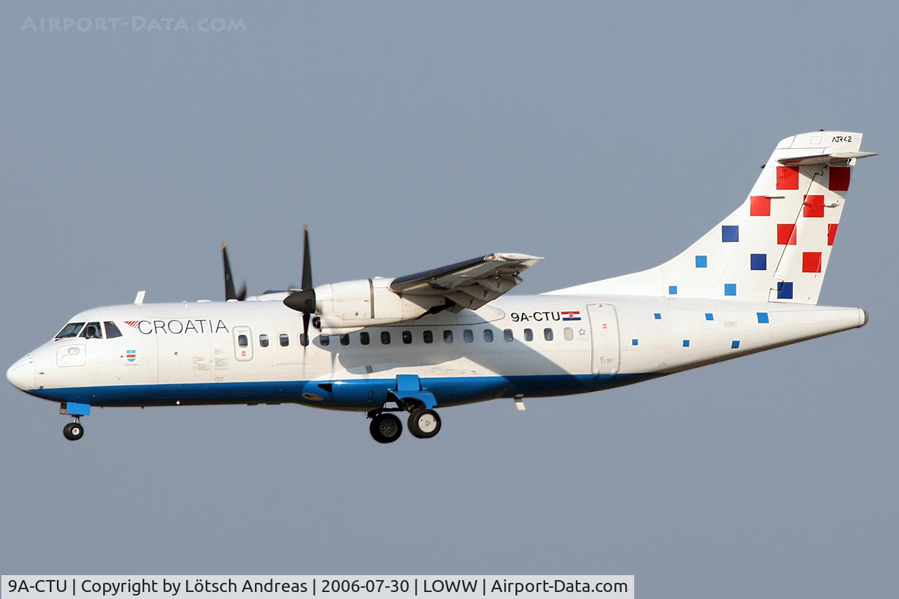 9A-CTU, 1995 ATR 42-320 C/N 394, Croatia