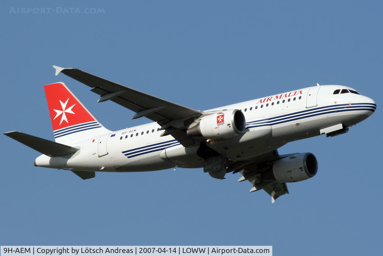 9H-AEM, 2005 Airbus A319-111 C/N 2382, Air Malta c/n2382