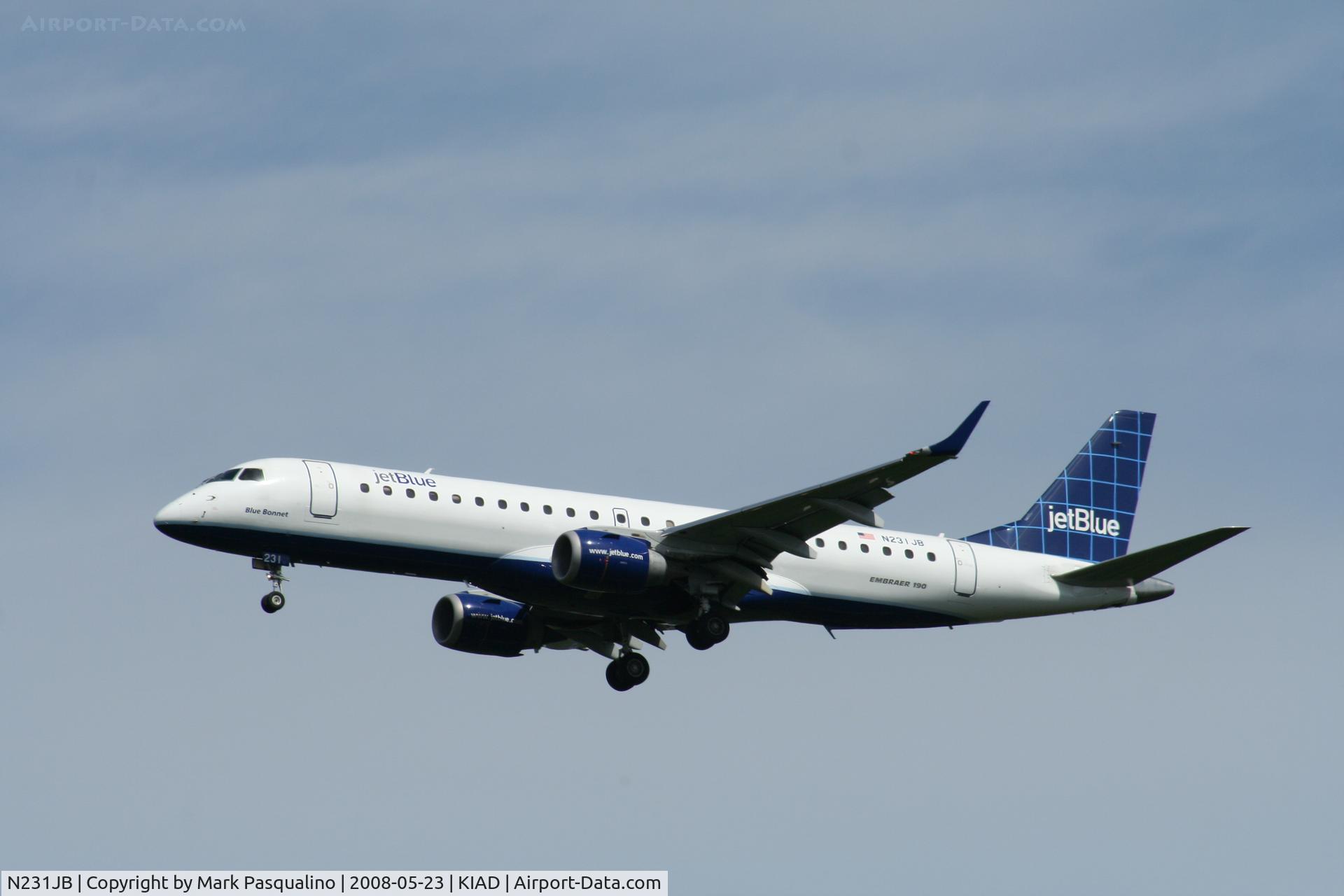 N231JB, 2006 Embraer 190AR (ERJ-190-100IGW) C/N 19000033, ERJ-190-100 IGW