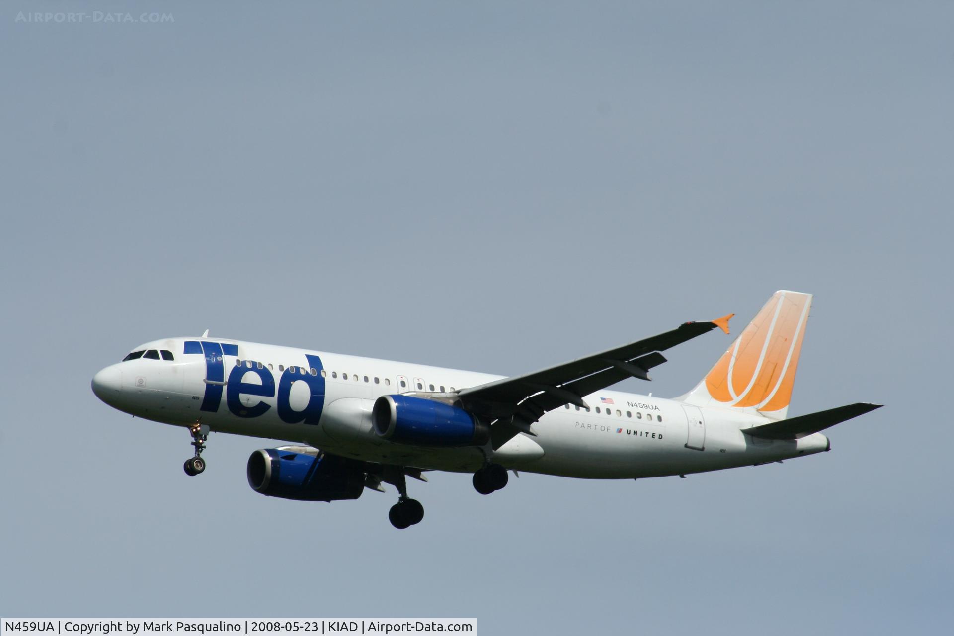 N459UA, 2000 Airbus A320-232 C/N 1192, Airbus A320