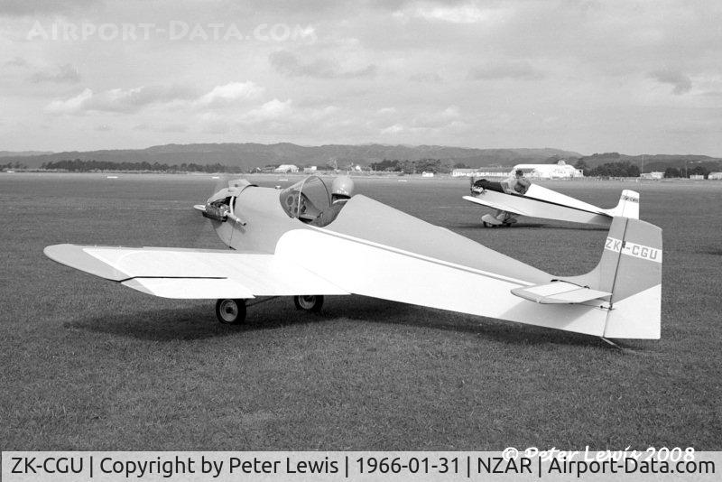 ZK-CGU, Druine D.31 Turbulent C/N GT-RB-10, Robin Hickman, Auckland
