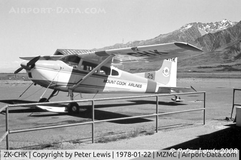 ZK-CHK, Cessna 185C Skywagon C/N 185-0755, The Mt Cook Group Ltd., Christchurch