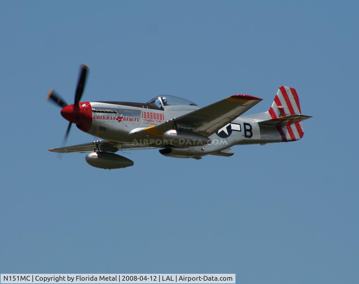 N151MC, 1968 North American F-51D Mustang Mustang C/N AF6722581, P-51 American Beauty