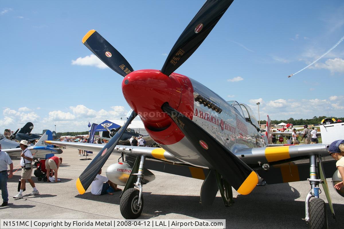 N151MC, 1968 North American F-51D Mustang Mustang C/N AF6722581, P-51 American Beauty