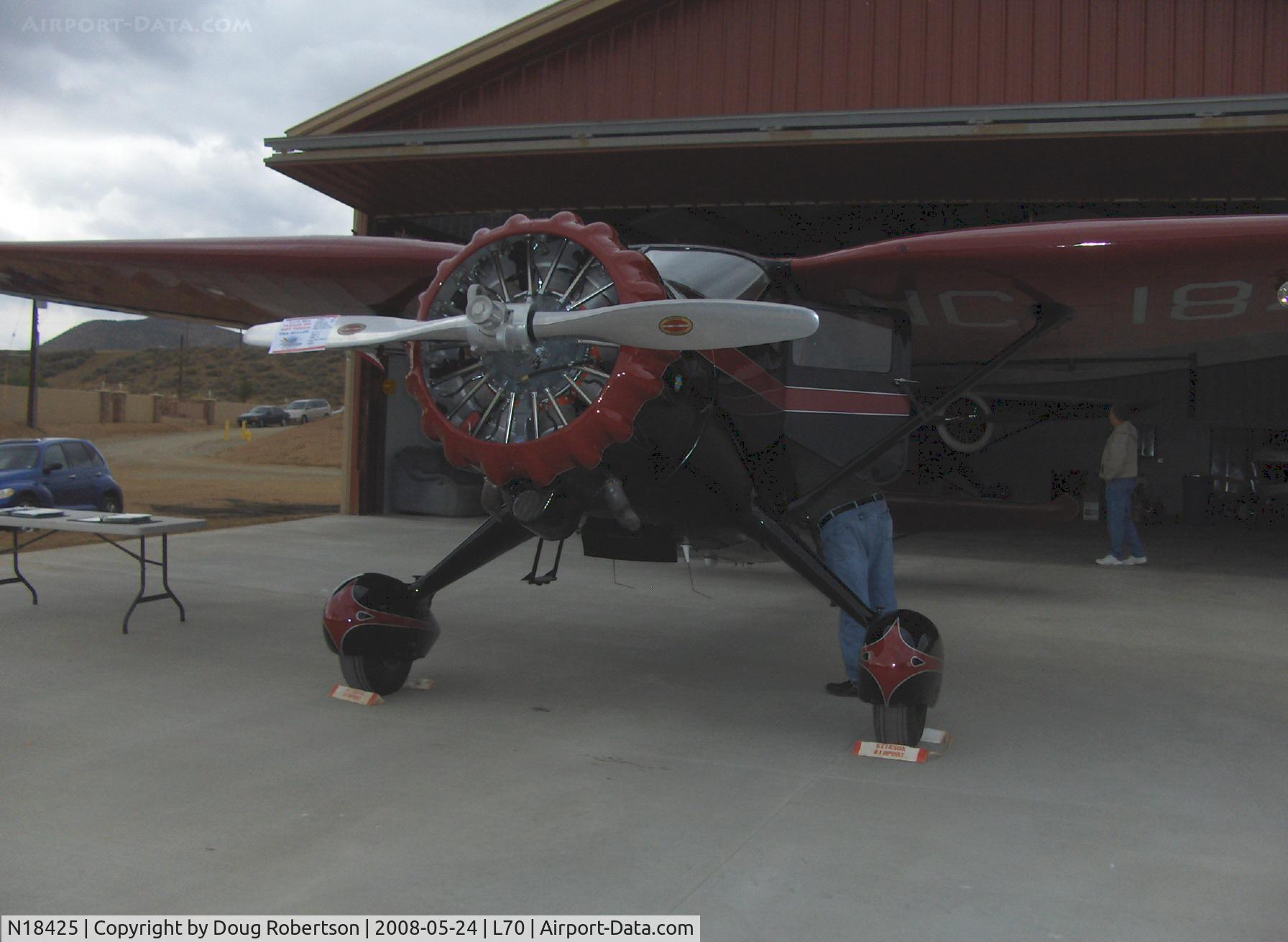 N18425, 1937 Stinson SR-9F Reliant C/N 5715, 1937 Stinson SR-9F 'Gullwing ' RELIANT, Pratt & Whitney R-985 450 Hp upgrade from original Wright 450 Hp radial, engine