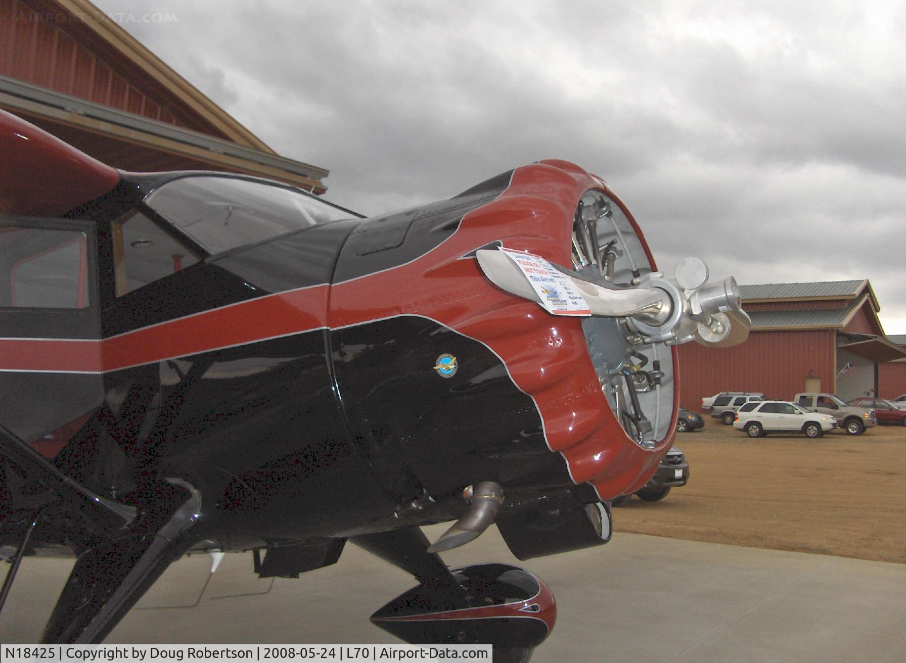 N18425, 1937 Stinson SR-9F Reliant C/N 5715, 1937 Stinson SR-9F 'Gullwing ' RELIANT, Pratt & Whitney R-985 450 Hp upgrade from original Wright 450 Hp radial, beautiful bump cowl