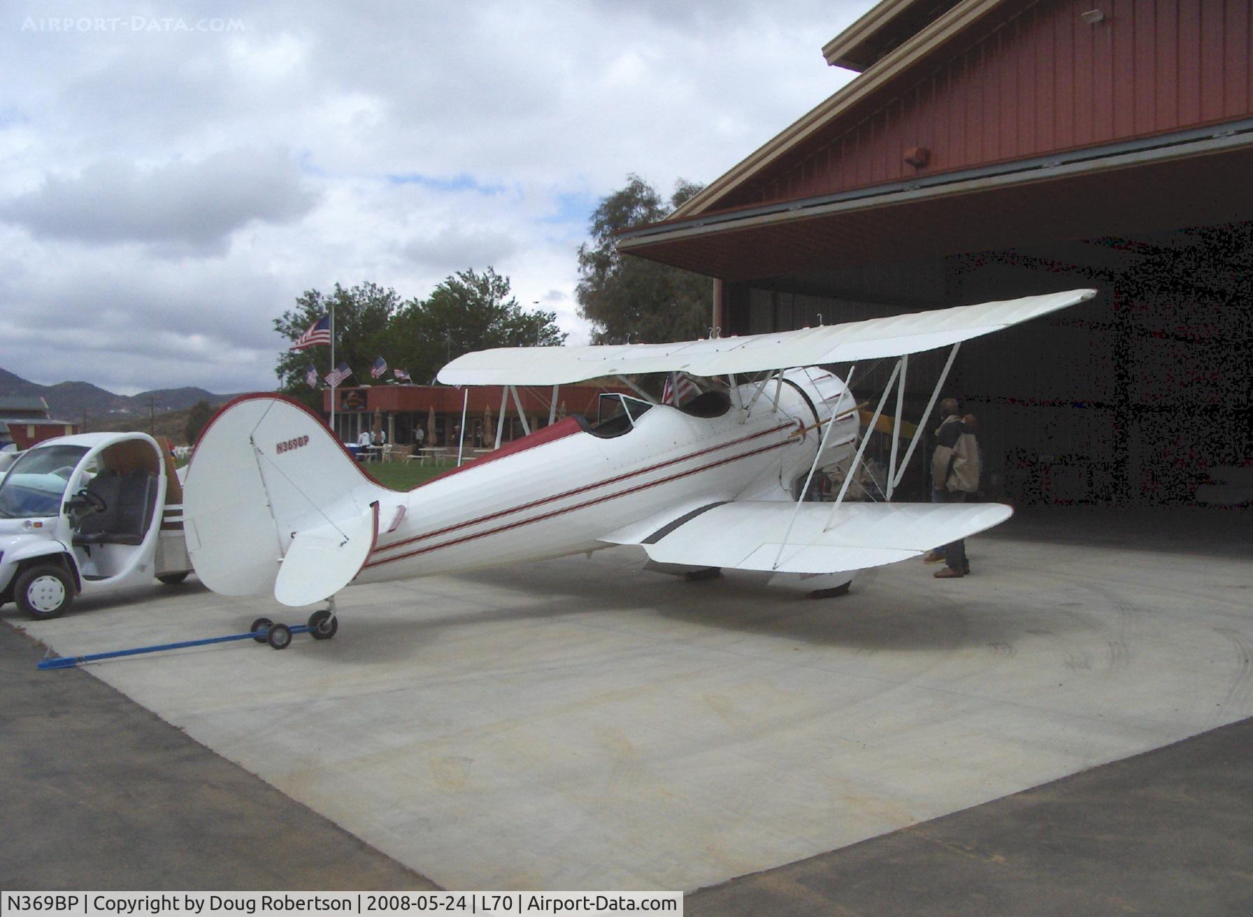 N369BP, 1987 Classic Aircraft Corp WACO YMF C/N F5-005, 1987 Classic Aircraft WACO YMF, Jacobs R755B 275 Hp radial