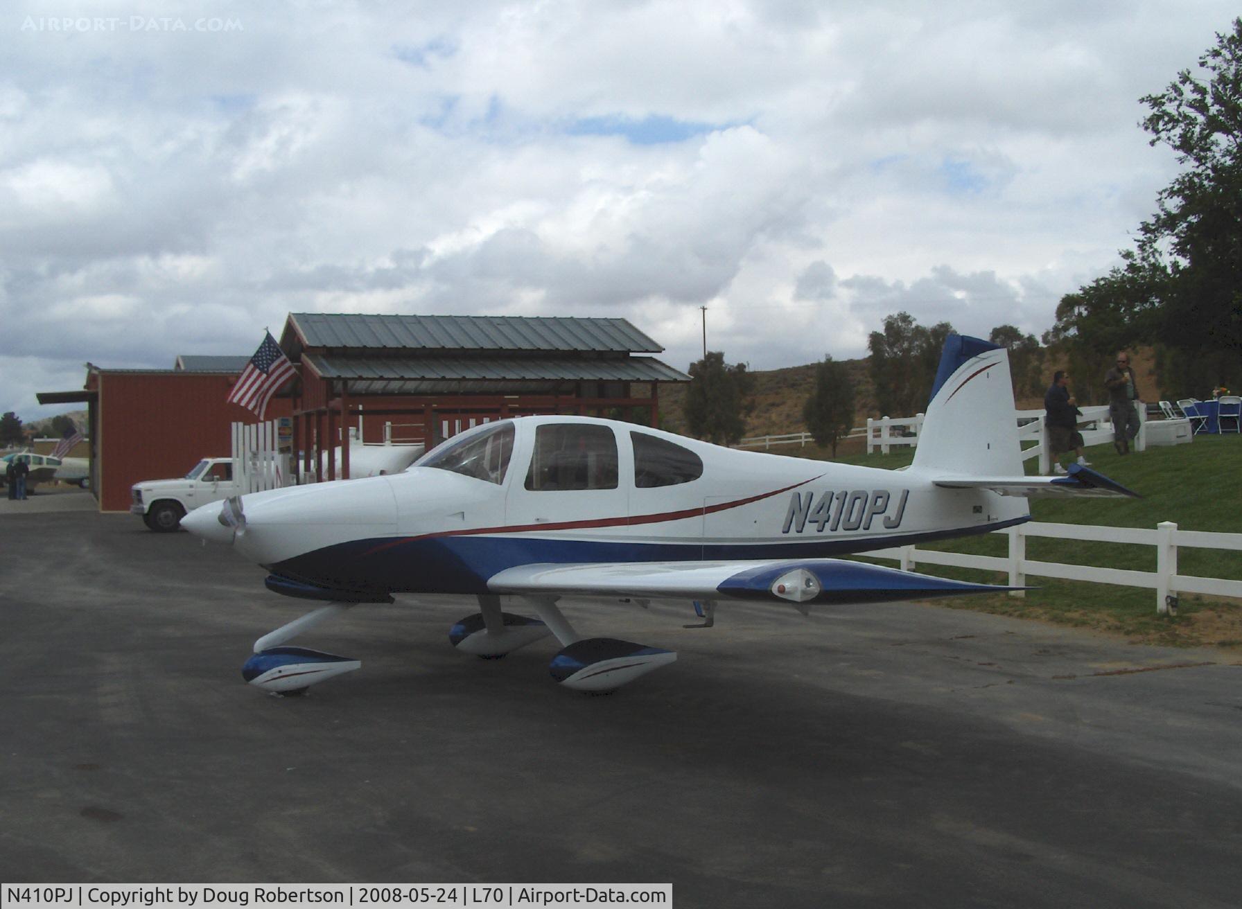 N410PJ, 2005 Vans RV-10 C/N 40009, 2005 Peterson VAN's RV-10A, Lycoming O-540
