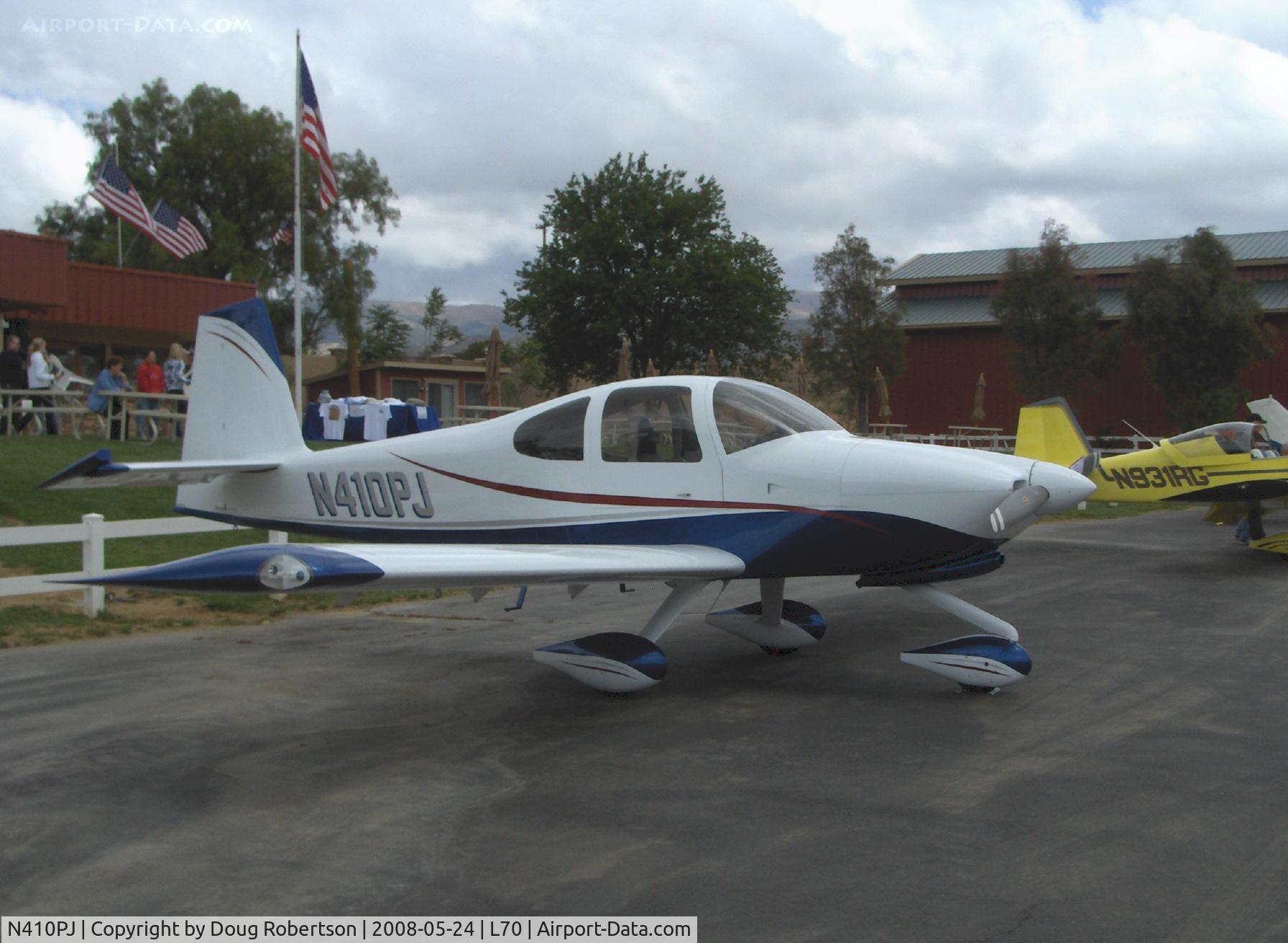 N410PJ, 2005 Vans RV-10 C/N 40009, 2005 Peterson VAN's RV-10A, Lycoming O-540