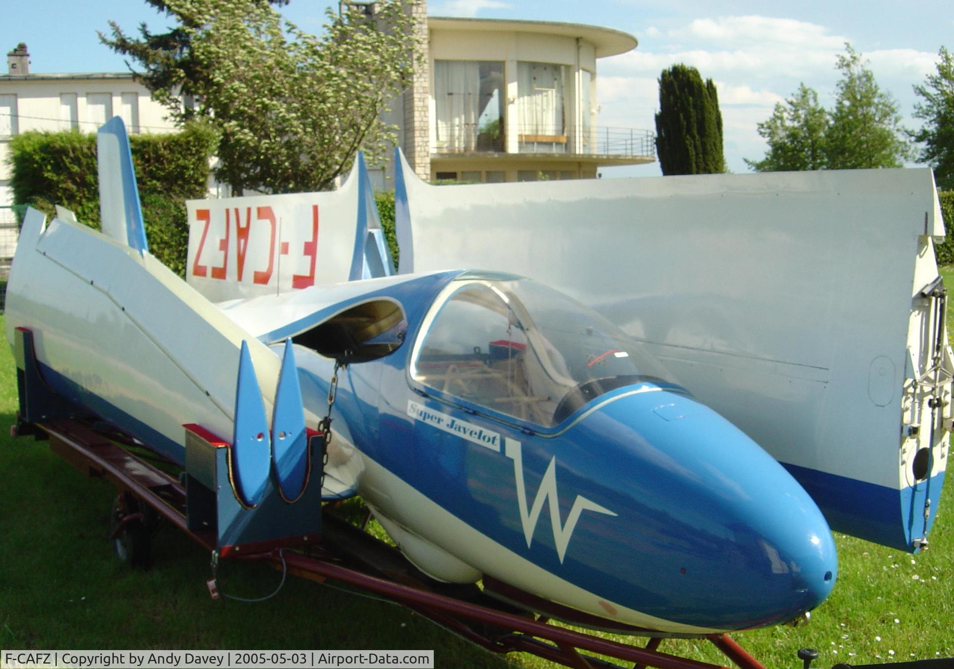 F-CAFZ, Wassmer WA-22A Super Javelot C/N 151, Seen on a quick visit to a french vintage rally