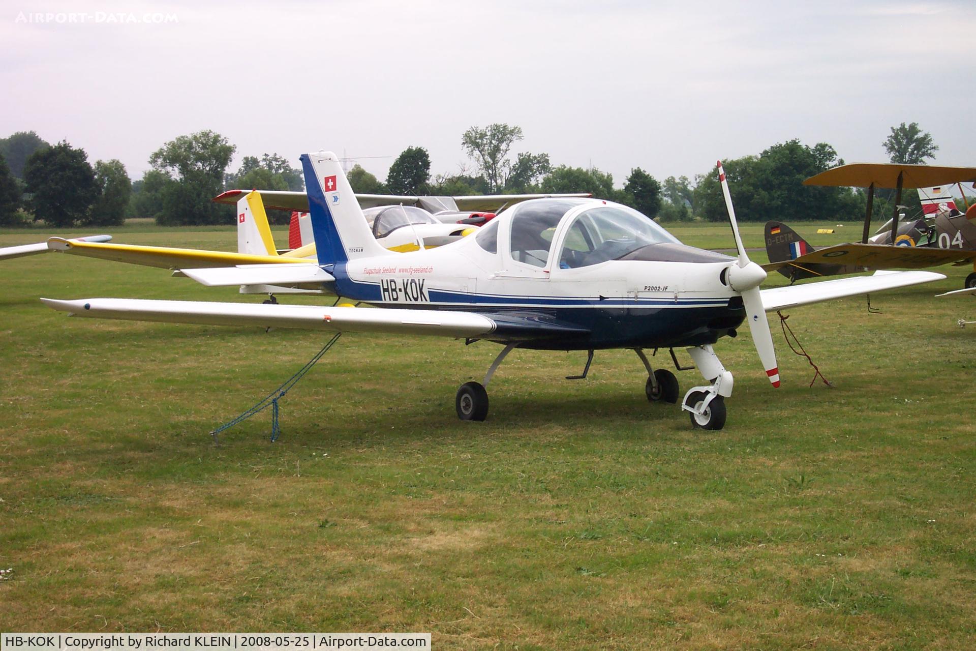 HB-KOK, 2004 Tecnam P-2002JF Sierra C/N 004, Kehl airschow 2008