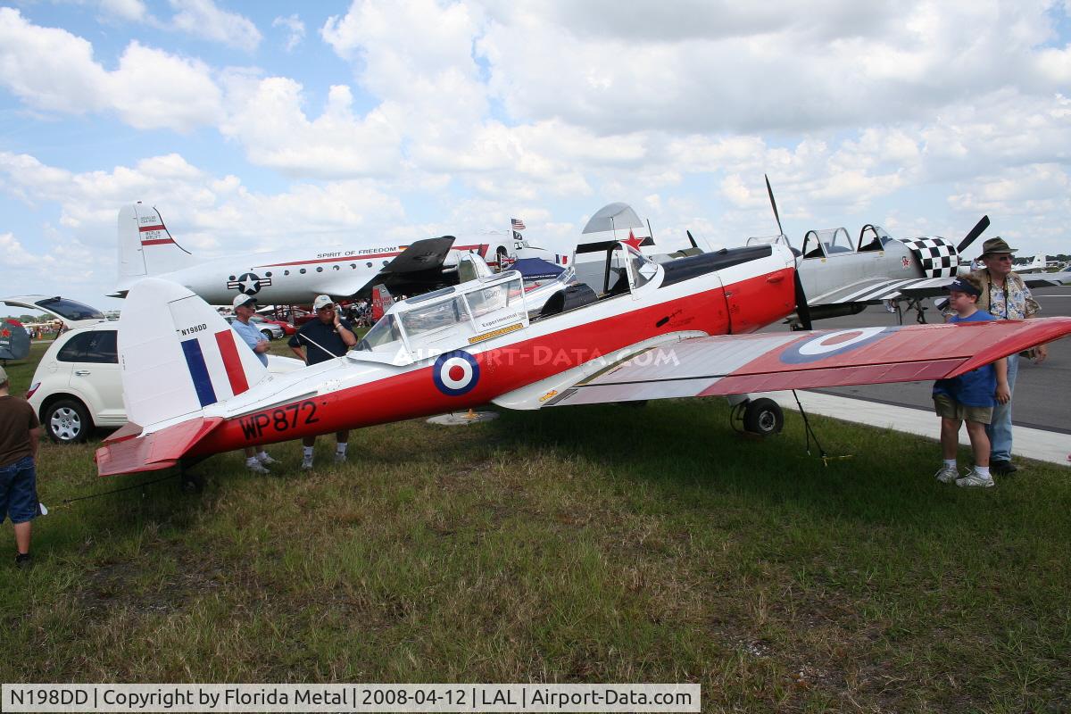 N198DD, 1952 De Havilland DHC-1 Chipmunk T.10 C/N DH8660, Dehavilland DHC-1 Chipmunk