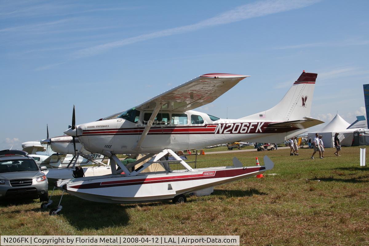 N206FK, 1980 Cessna TU206G Turbo Stationair C/N U20605695, Cessna 206 on floats
