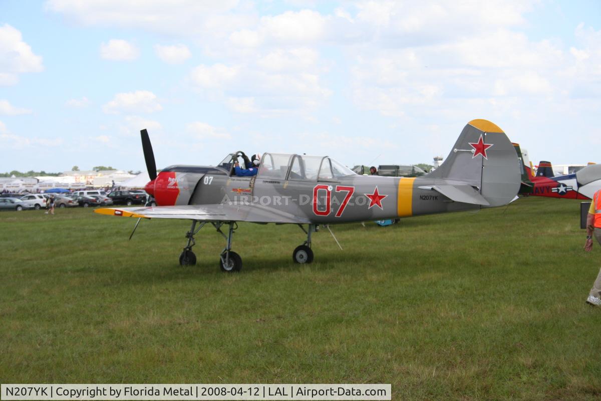 N207YK, 1996 Yakovlev (Aerostar) Yak-52 C/N 9611913, Yak 52