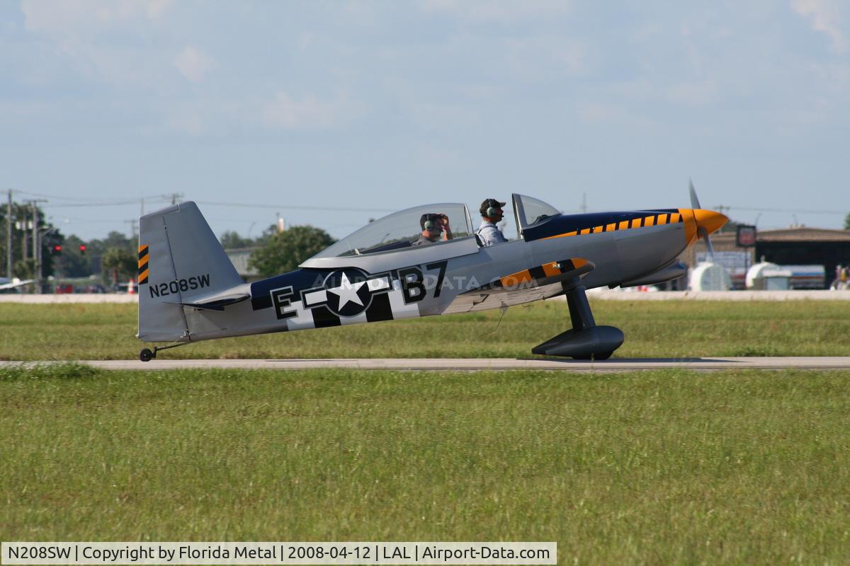 N208SW, 2007 Vans RV-8 C/N 81771, RV-8
