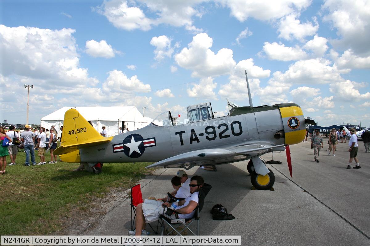 N244GR, 1944 North American AT-6F C/N 121-42642, AT-6