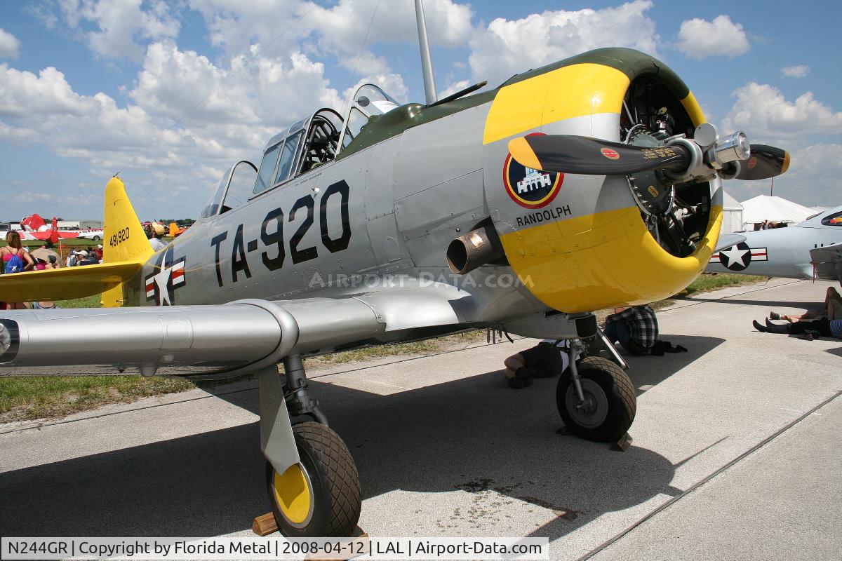N244GR, 1944 North American AT-6F C/N 121-42642, AT-6