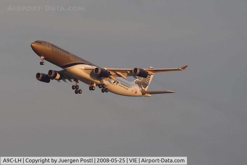 A9C-LH, 1998 Airbus A340-313X C/N 215, Gulf Air Airbus A340-313X
