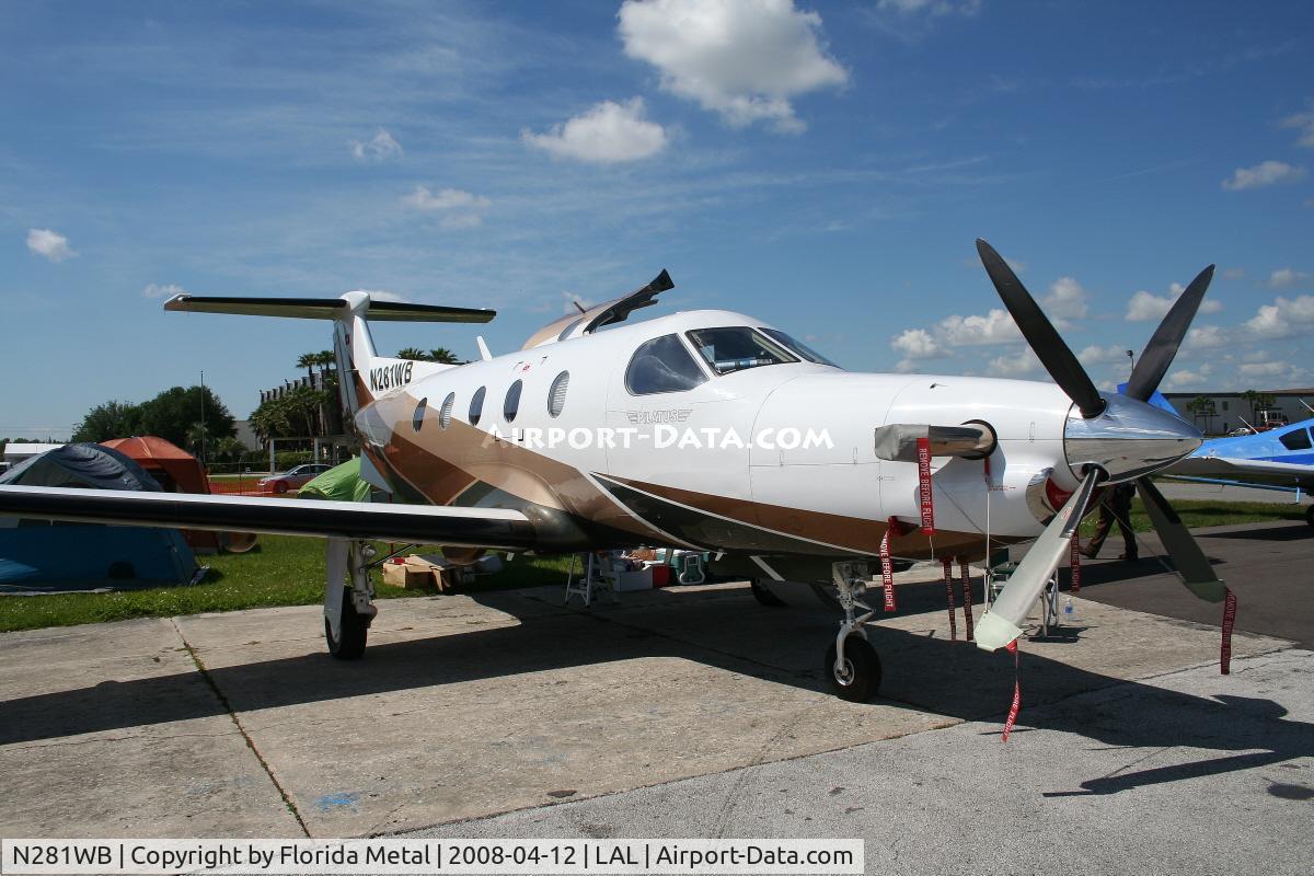 N281WB, 2003 Pilatus PC-12/45 C/N 483, PC-12