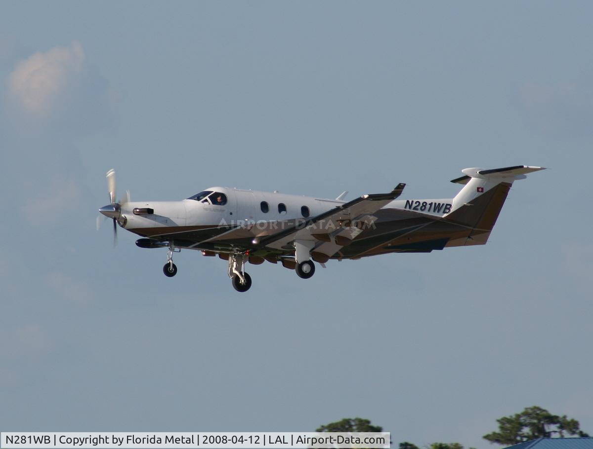 N281WB, 2003 Pilatus PC-12/45 C/N 483, PC-12