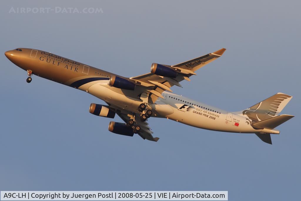 A9C-LH, 1998 Airbus A340-313X C/N 215, Gulf Air Airbus A340-313X