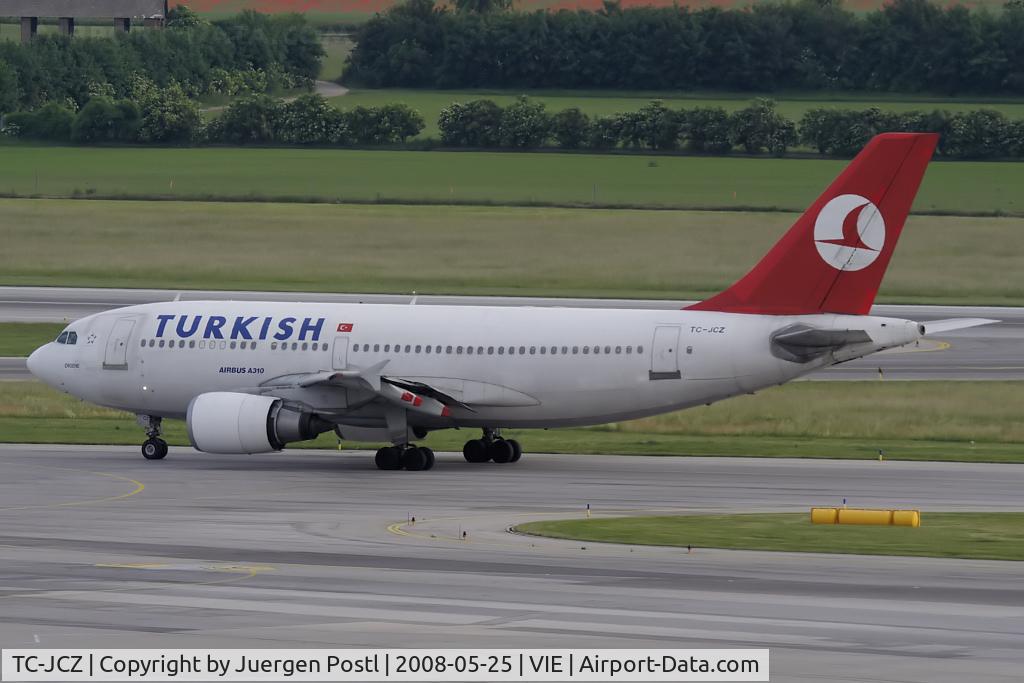 TC-JCZ, 1988 Airbus A310-304 C/N 480, Turkish Airlines Airbus A310-304