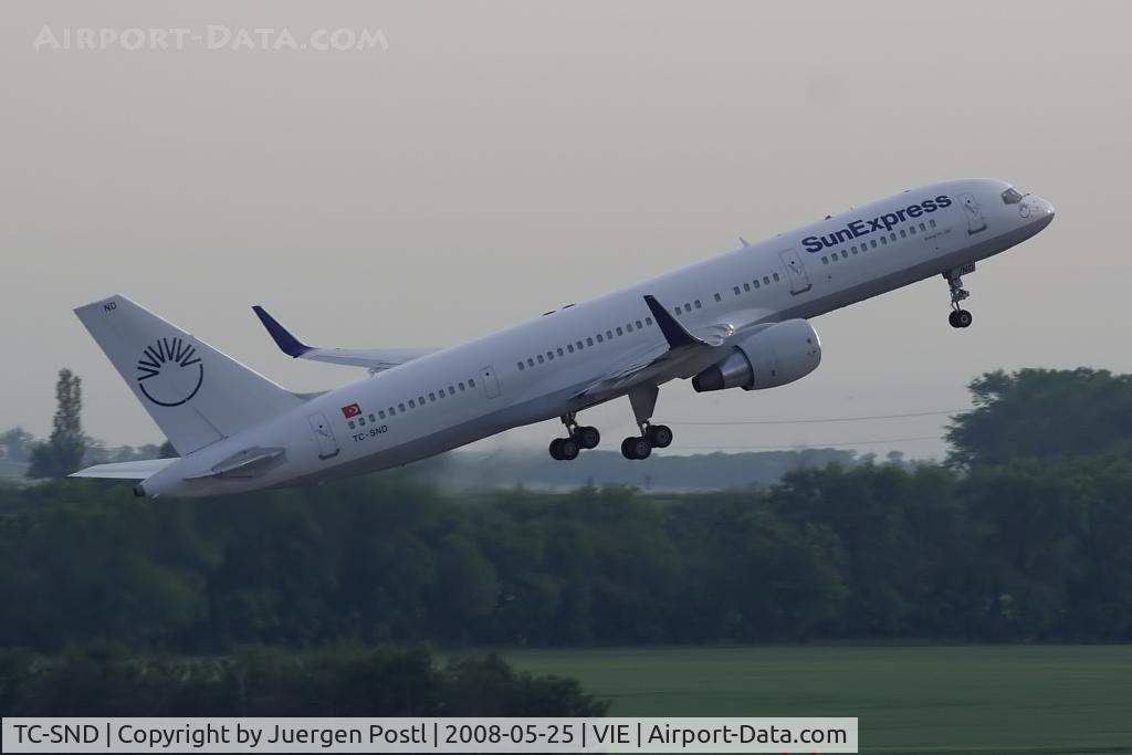 TC-SND, 1993 Boeing 757-2Q8 C/N 26268, SunExpress Boeing 757-2Q8