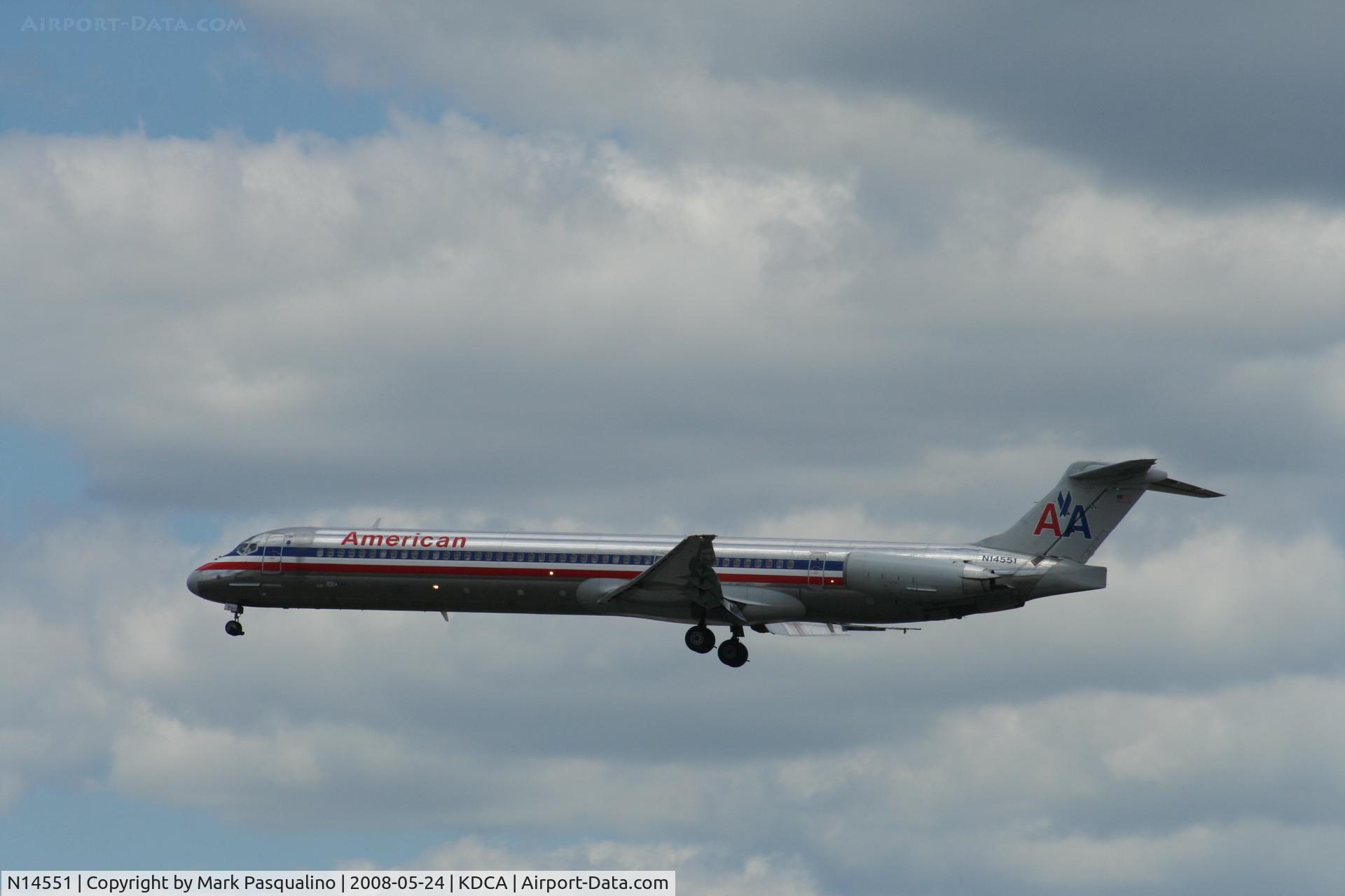 N14551, 1991 McDonnell Douglas MD-82 (DC-9-82) C/N 53033, MD-82