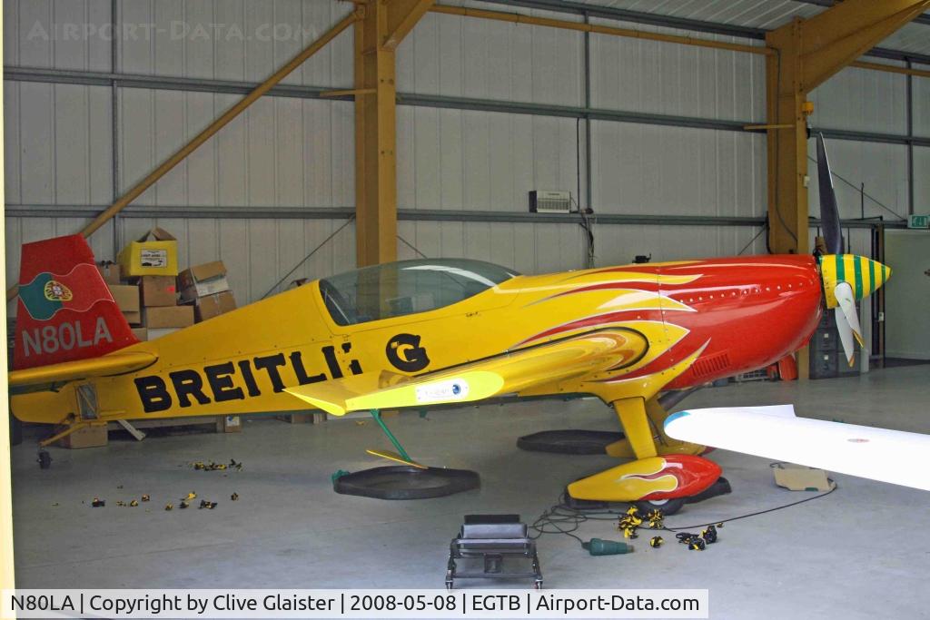N80LA, 1994 Extra EA-300S C/N 024, Ex: D-ETXW > N127DW > G-IIEI > N80LA - Originally owned to, Aerobatic Displays Ltd in November 2005 as G-IIEI. To N80LA in April 2008