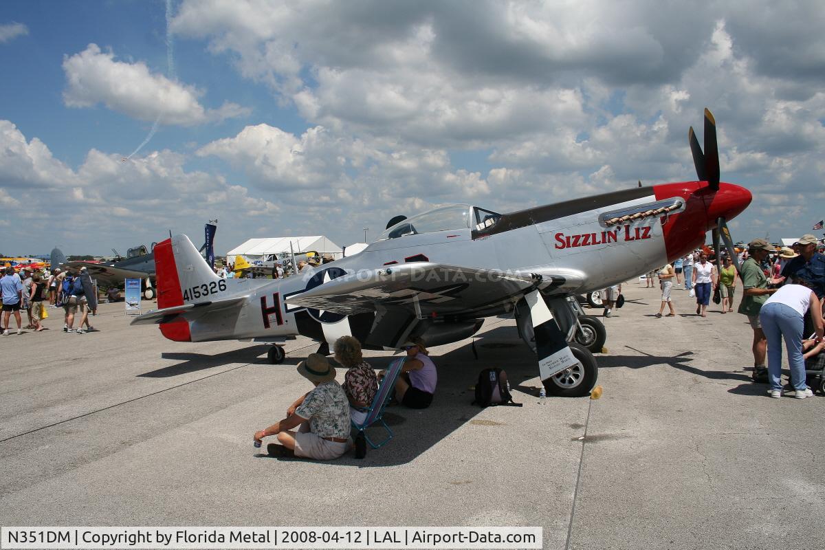 N351DM, 1944 North American P-51D Mustang C/N 122-40998 (44-74458), Sizzlin Liz