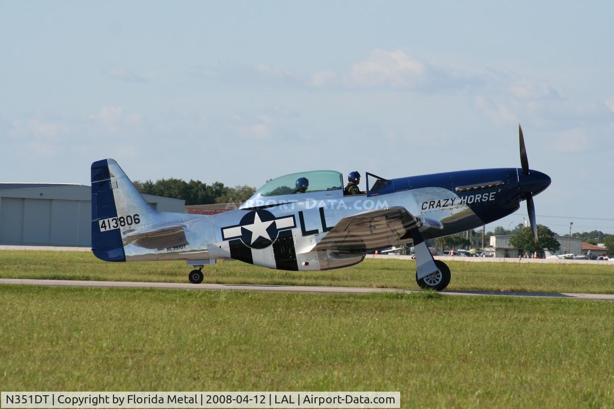 N351DT, 1944 North American P-51D Mustang C/N 122-41042, Crazy Horse