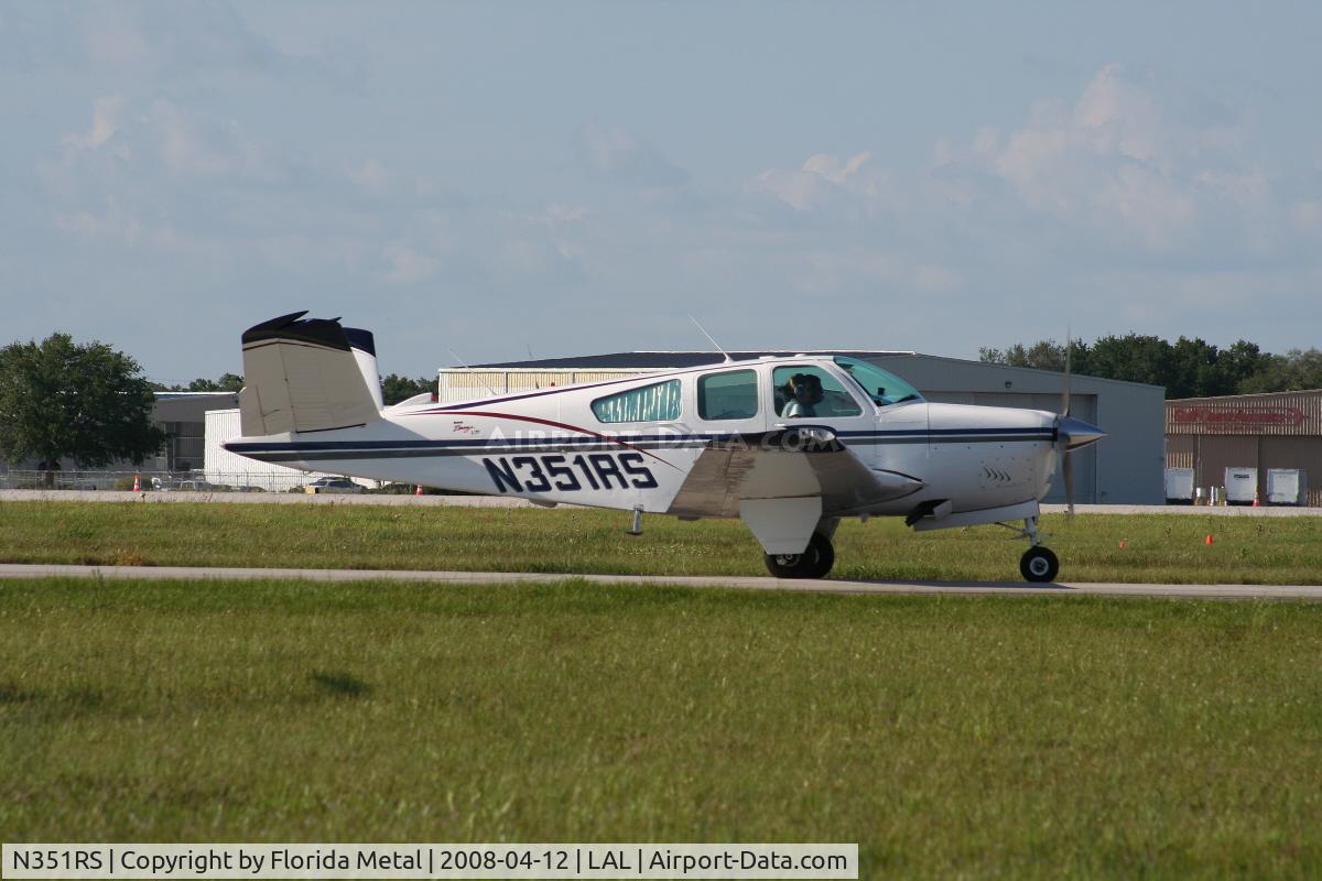N351RS, 1966 Beech V35 Bonanza C/N D-8299, Beech V35 Bonanza