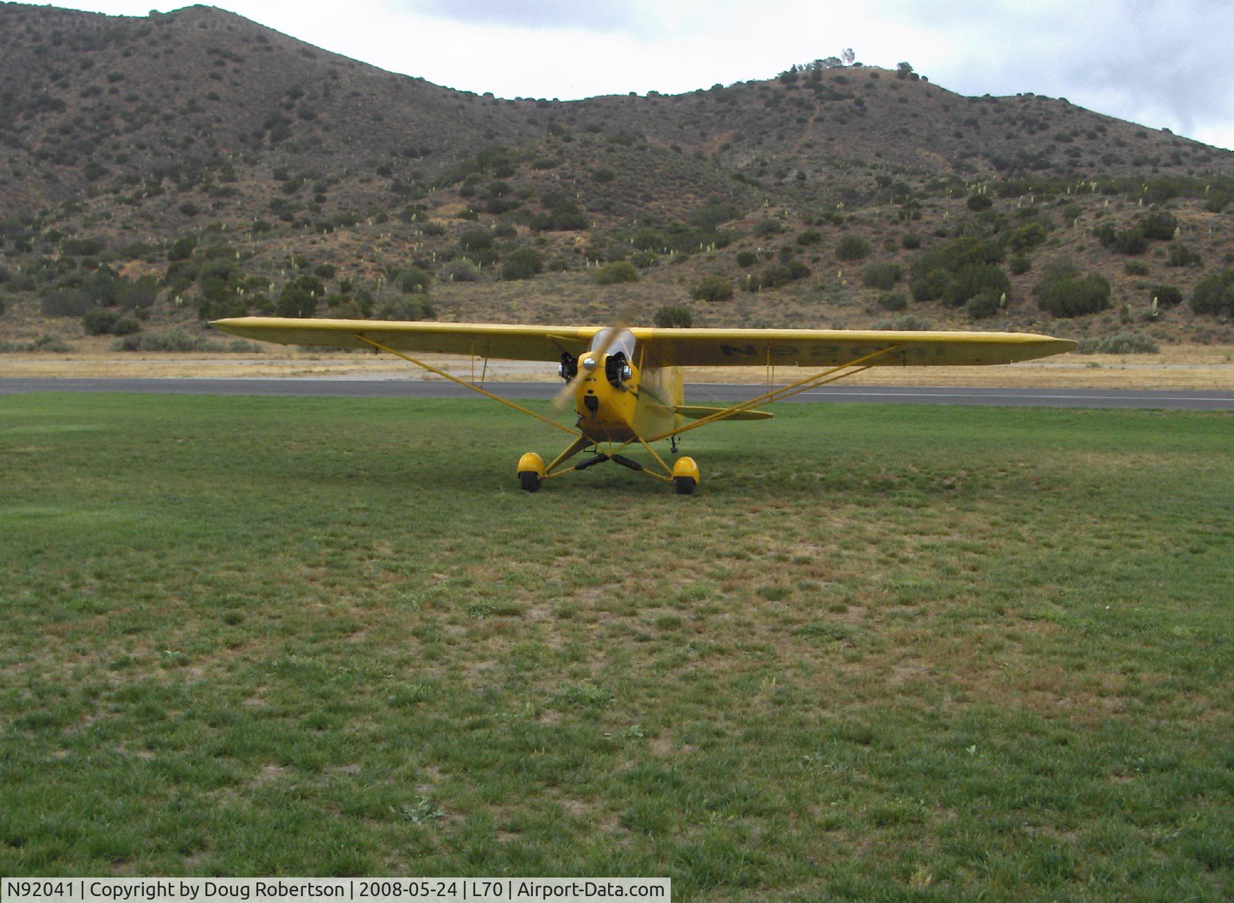 N92041, 1946 Piper J3C-65 Cub C/N 16474, 1946 Piper J3C-65 CUB, Continental A&C65 65 Hp