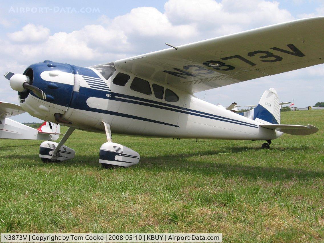 N3873V, 1949 Cessna 195 C/N 7335, Cessna 195