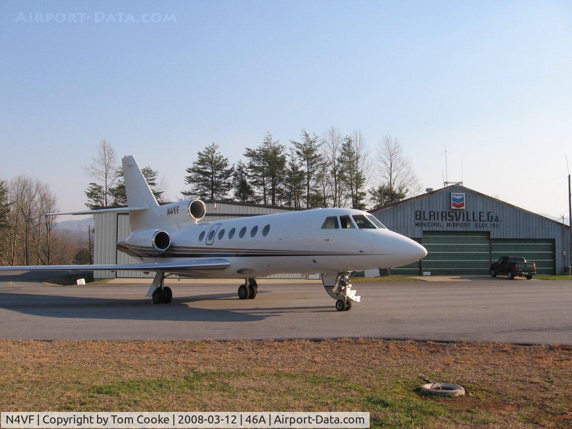 N4VF, 1985 Dassault Falcon 50 C/N 160, Falcon 50 at the friendliest airport in the Southeast