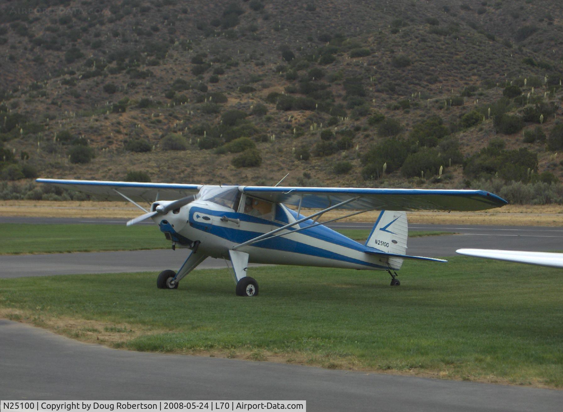 N25100, 1939 Luscombe 8A C/N 1024, 1939 Luscombe 8A, Continental A&C-65 65 Hp