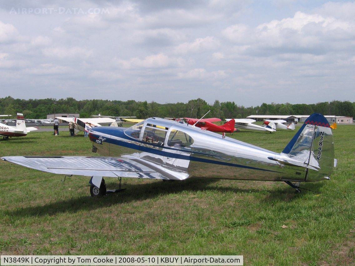 N3849K, 1948 Temco GC-1B Swift C/N 3549, original looking Swift
