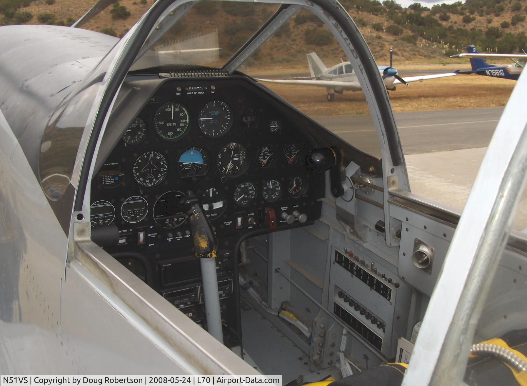 N51VS, 2004 North American S51D C/N 162, 2004 Smith STEWART S51D, Chev. Corvette V-8 500 Hp, full panel
